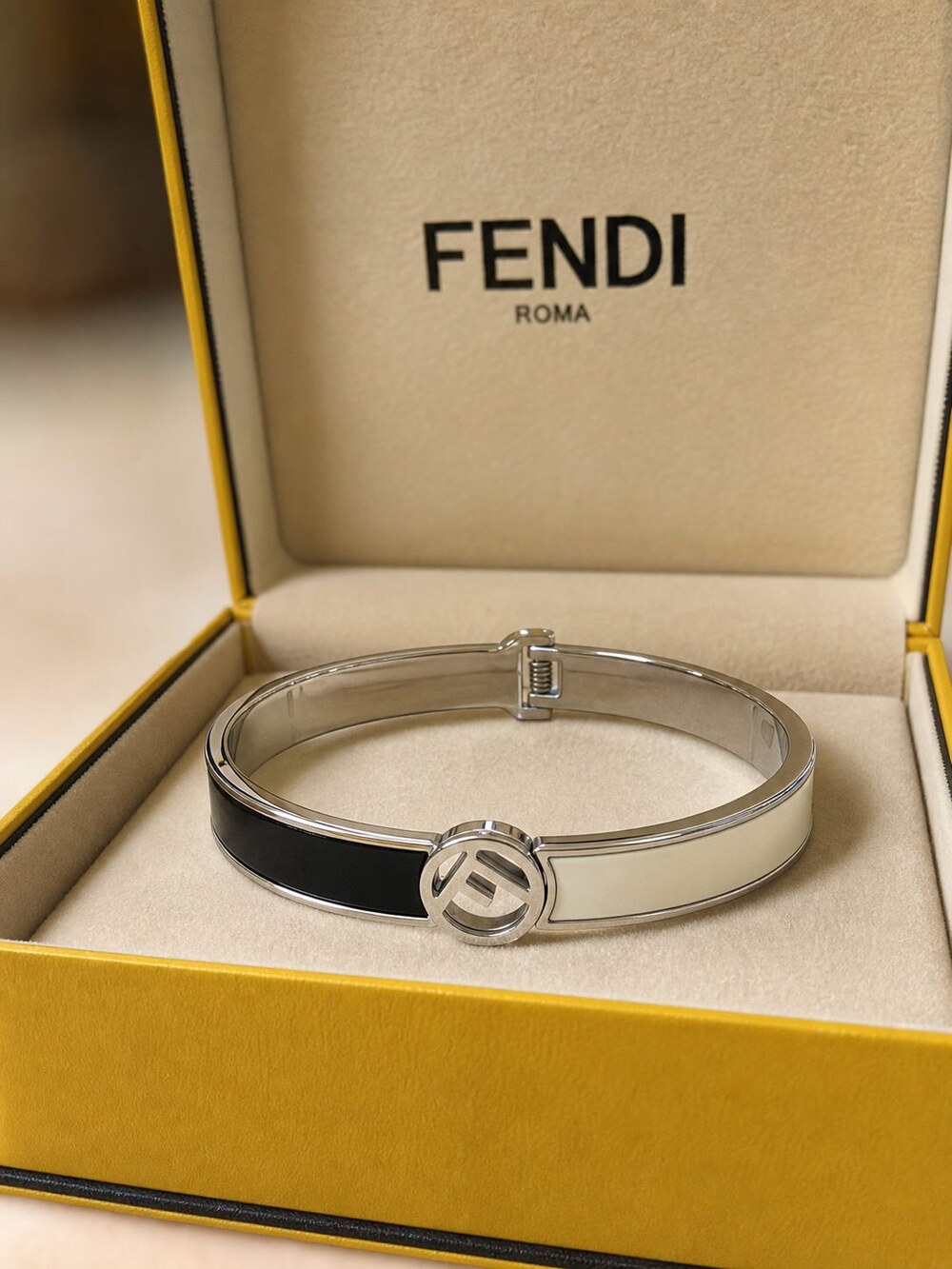 Fendi Modern Designer Bracelet Style 5 | New with Box - Picture 5 of 9